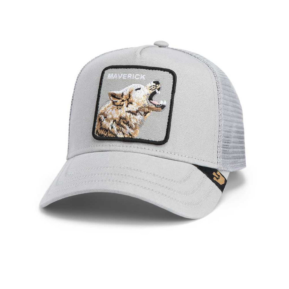 Goorin Bros - Howling In Harmony Canvas Cap in Grey | Buster McGee