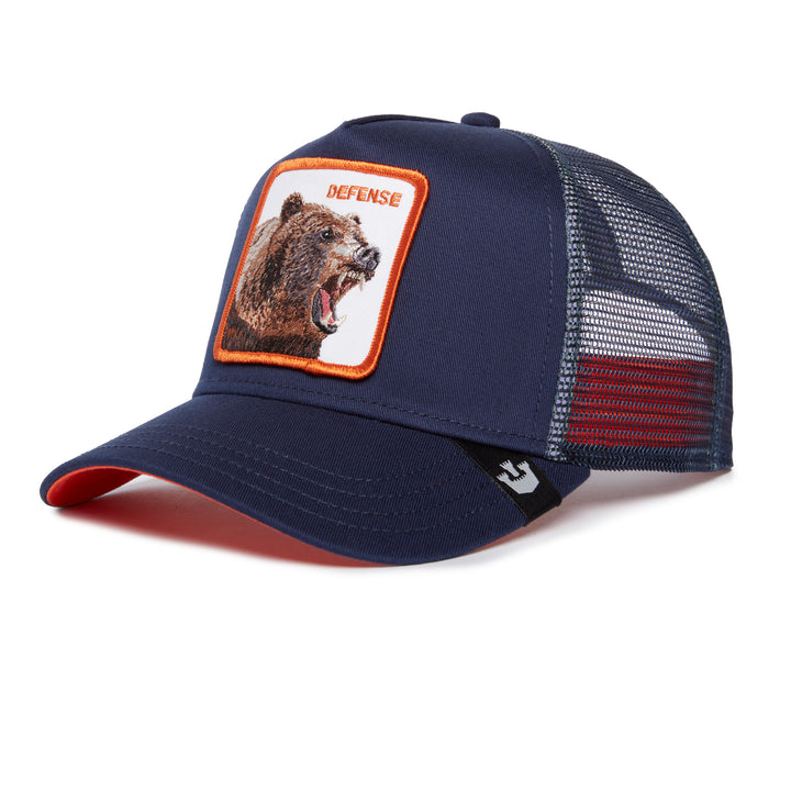 Goorin Bros - The Bear Fan Trucker Cap in Navy | Buster McGee