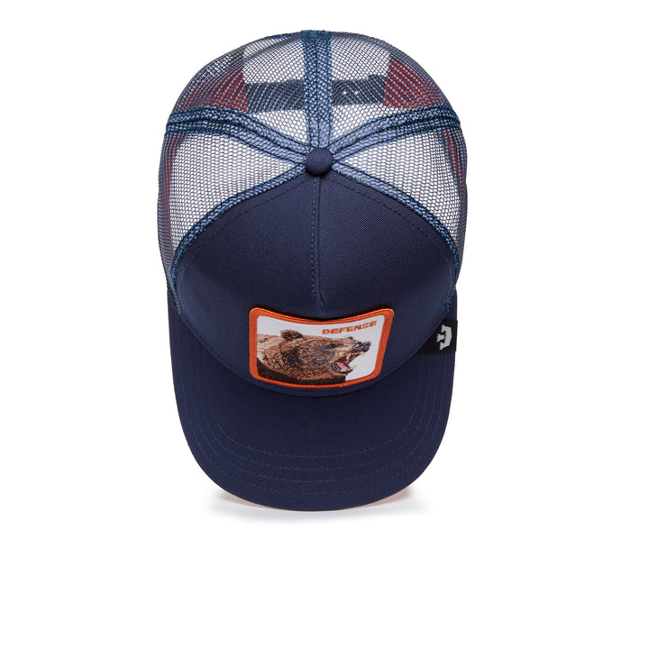 Goorin Bros - The Bear Fan Trucker Cap in Navy | Buster McGee