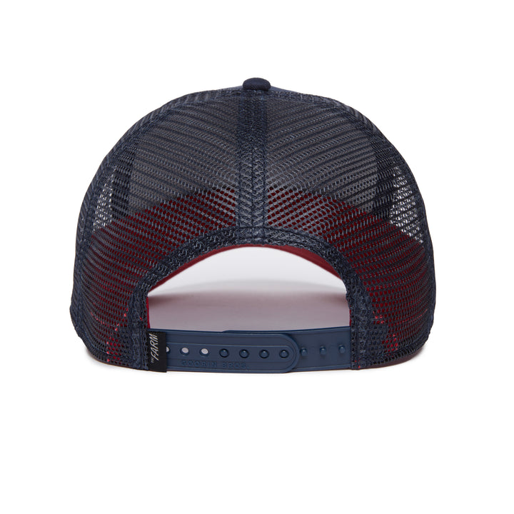 Goorin Bros - The Bull Fan Trucker Cap in Navy | Buster McGee