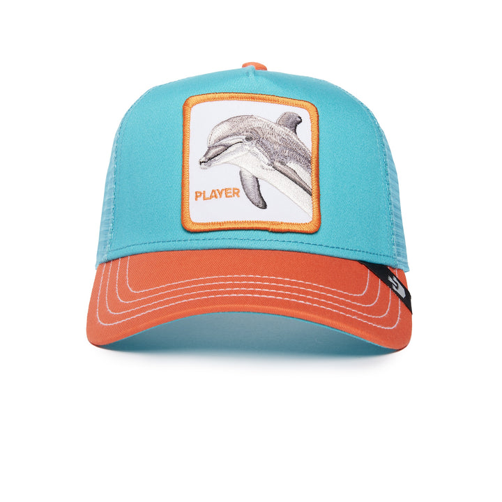 Goorin Bros - The Dolphin Fan Trucker Cap in Turquoise | Buster McGee