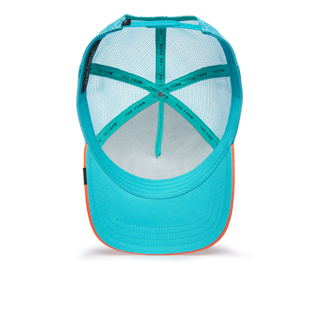 Goorin Bros - The Dolphin Fan Trucker Cap in Turquoise | Buster McGee