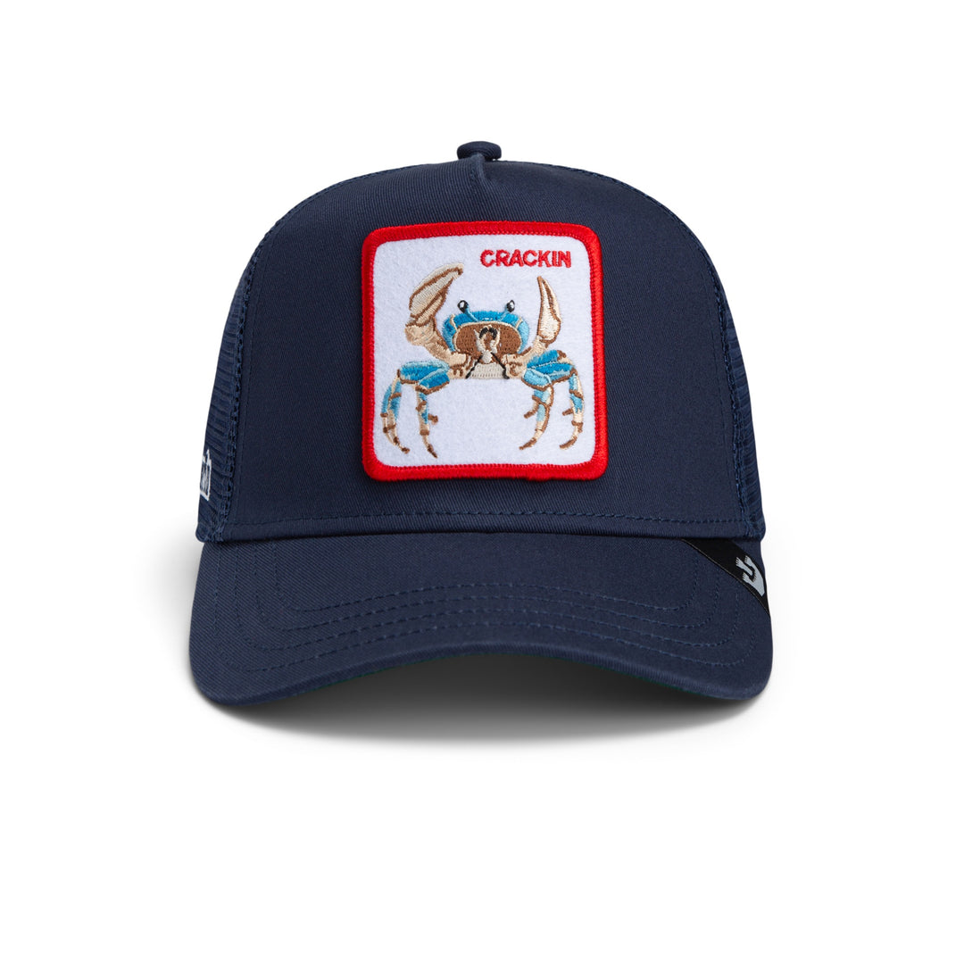 Goorin Bros - Team Crab Trucker Cap in Navy | Buster McGee