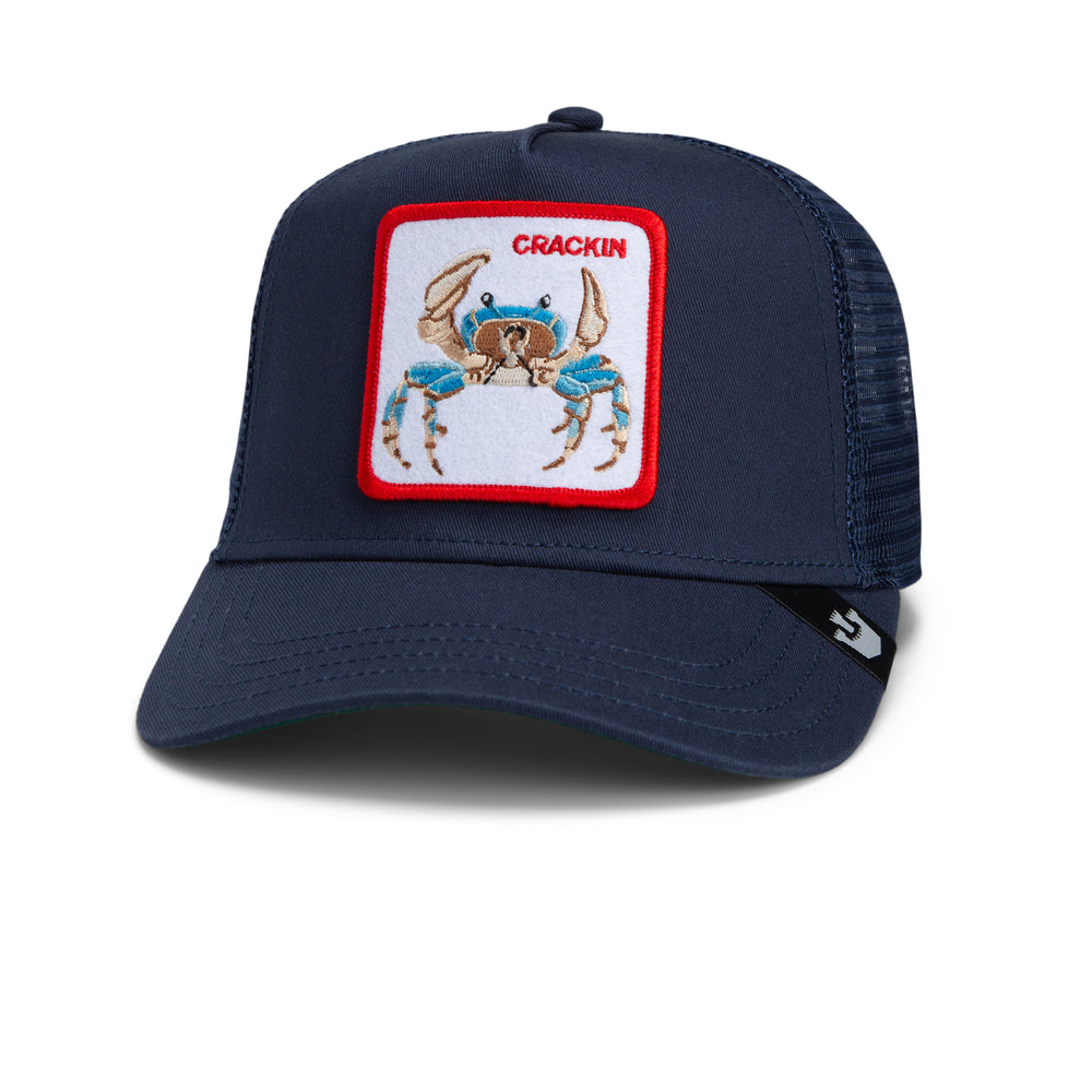 Goorin Bros - Team Crab Trucker Cap in Navy | Buster McGee