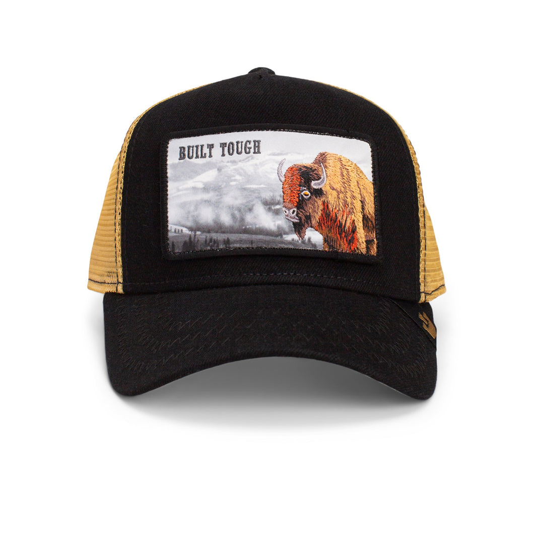 Goorin Bros - Built Tough Trucker Cap in Black | Buster McGee