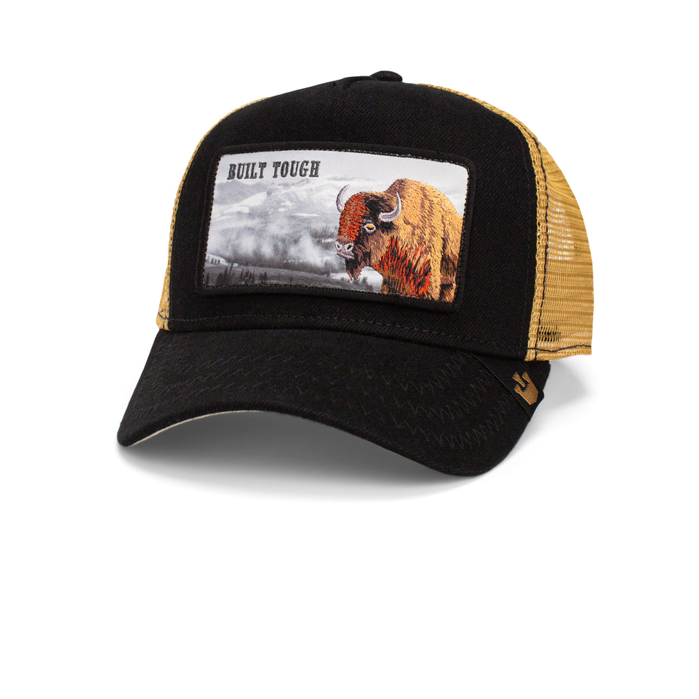 Goorin Bros - Built Tough Trucker Cap in Black | Buster McGee