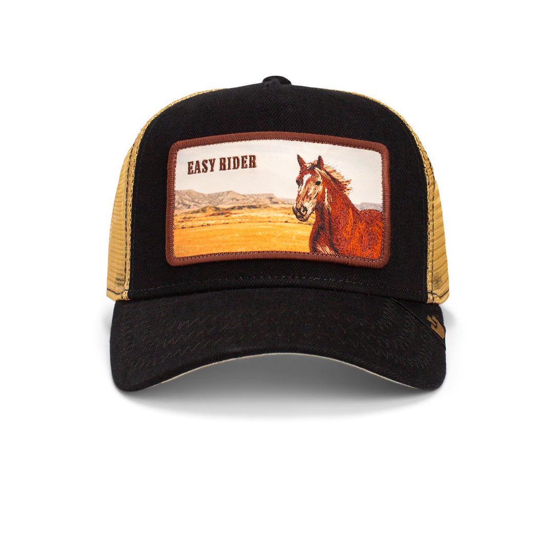 Goorin Bros - Easy Rider Trucker Cap in Black | Buster McGee