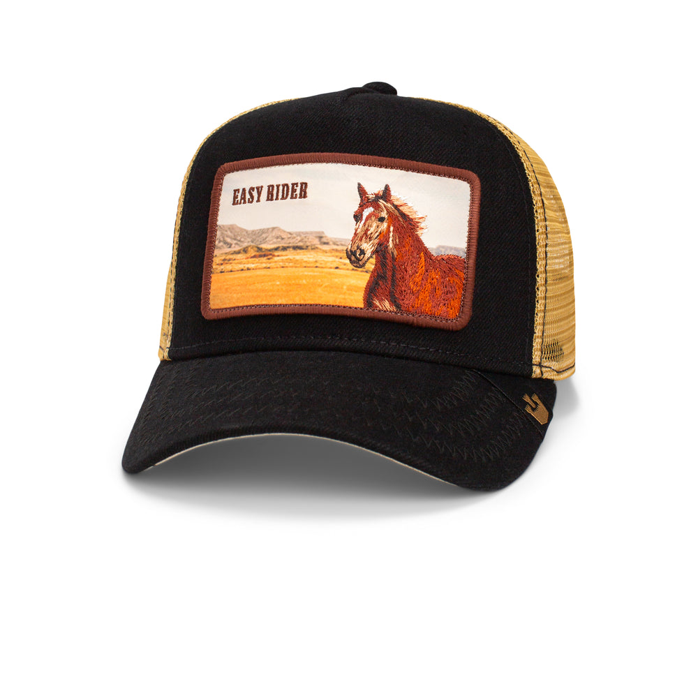 Goorin Bros - Easy Rider Trucker Cap in Black | Buster McGee