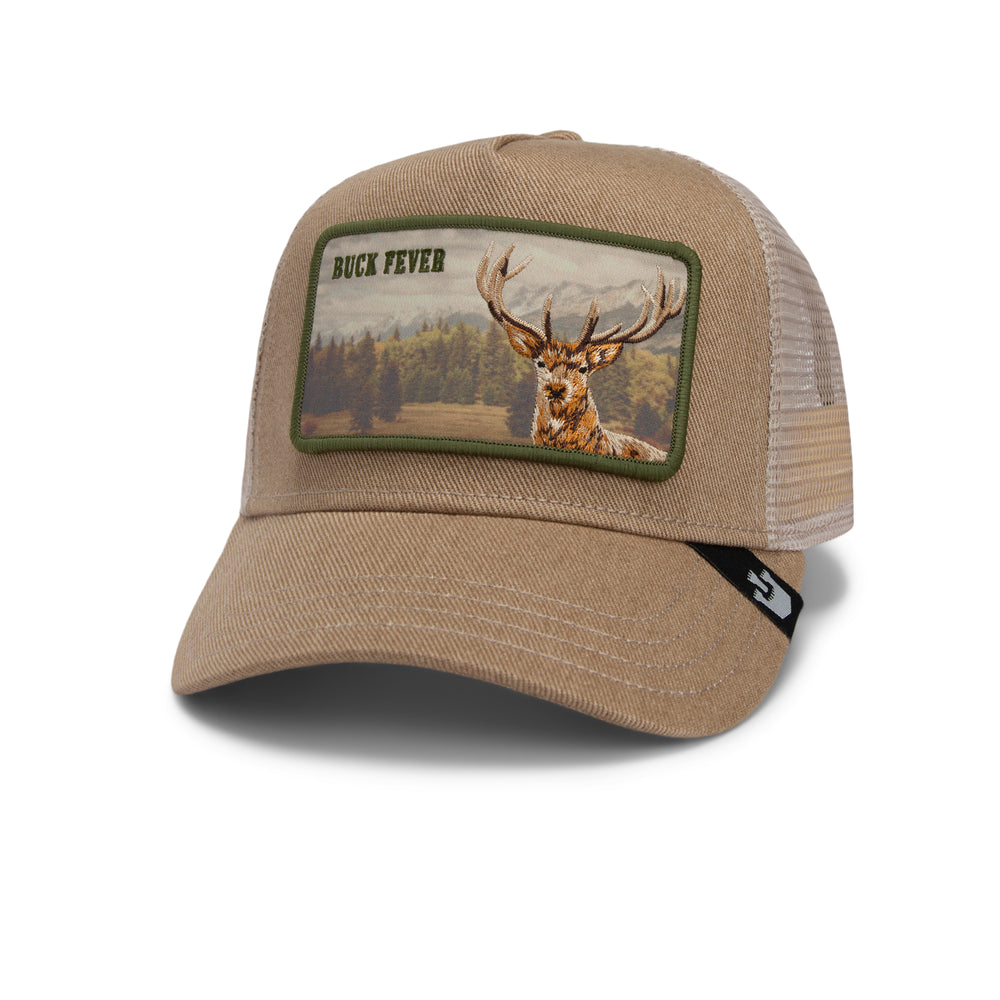 Goorin Bros - Buck fever Trucker Cap in Tan | Buster McGee