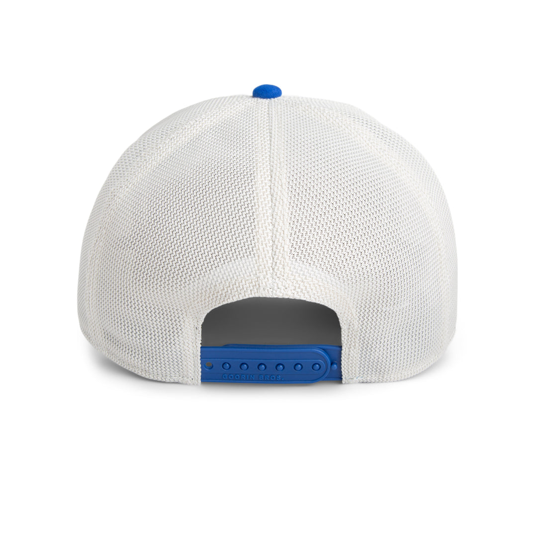 Goorin - Suede Goat Trucker Cap in Digital Royal