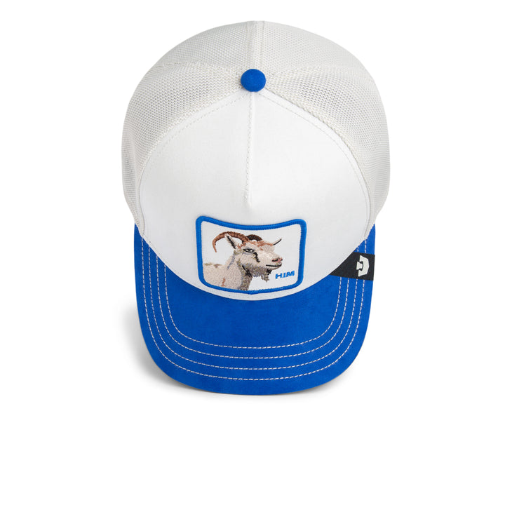 Goorin - Suede Goat Trucker Cap in Digital Royal