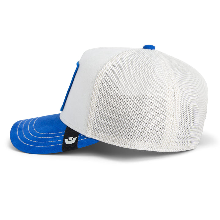 Goorin - Suede Goat Trucker Cap in Digital Royal