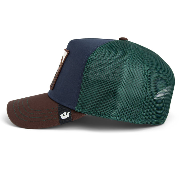 Goorin - The Tricolor Sloth Trucker Cap in Multi | Buster McGee