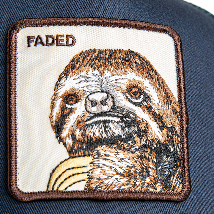Goorin - The Tricolor Sloth Trucker Cap in Multi | Buster McGee