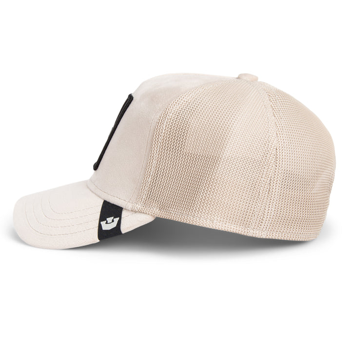 Goorin - Velour Doberman Trucker Cap in Biscuit