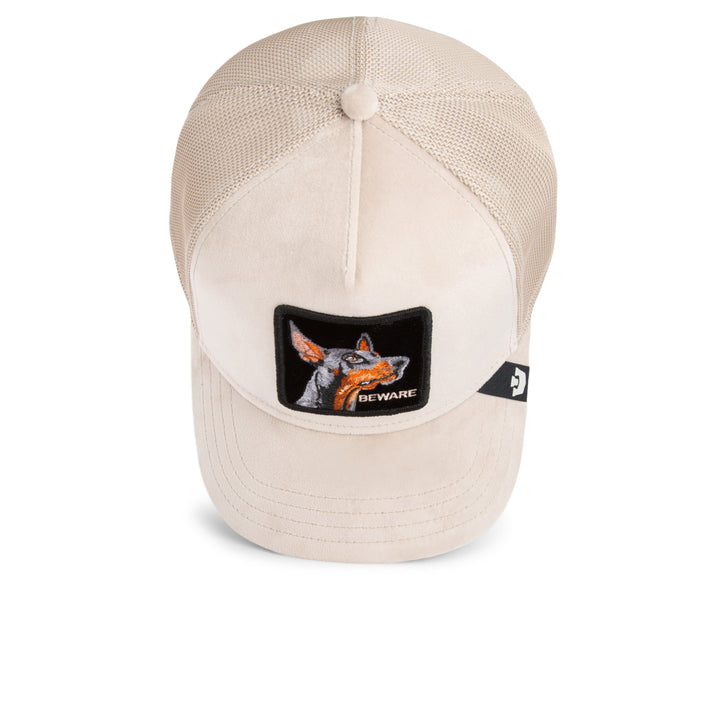 Goorin - Velour Doberman Trucker Cap in Biscuit