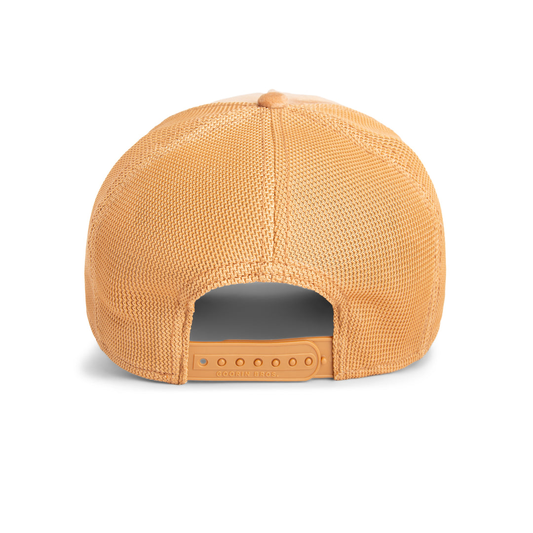 Goorin - Velour Cheetah Trucker Cap in Heat