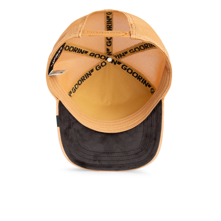 Goorin - Velour Cheetah Trucker Cap in Heat