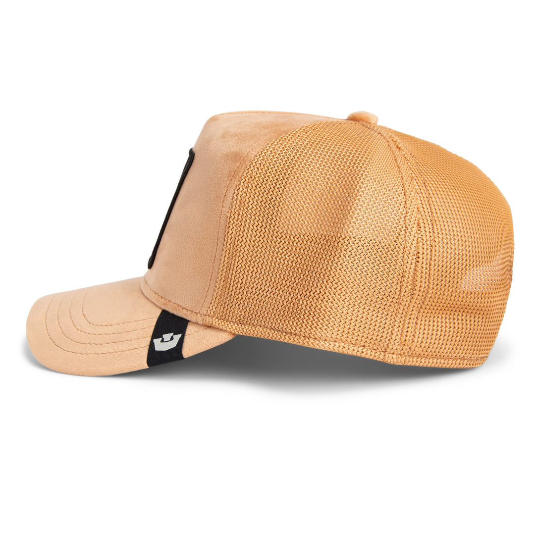 Goorin - Velour Cheetah Trucker Cap in Heat