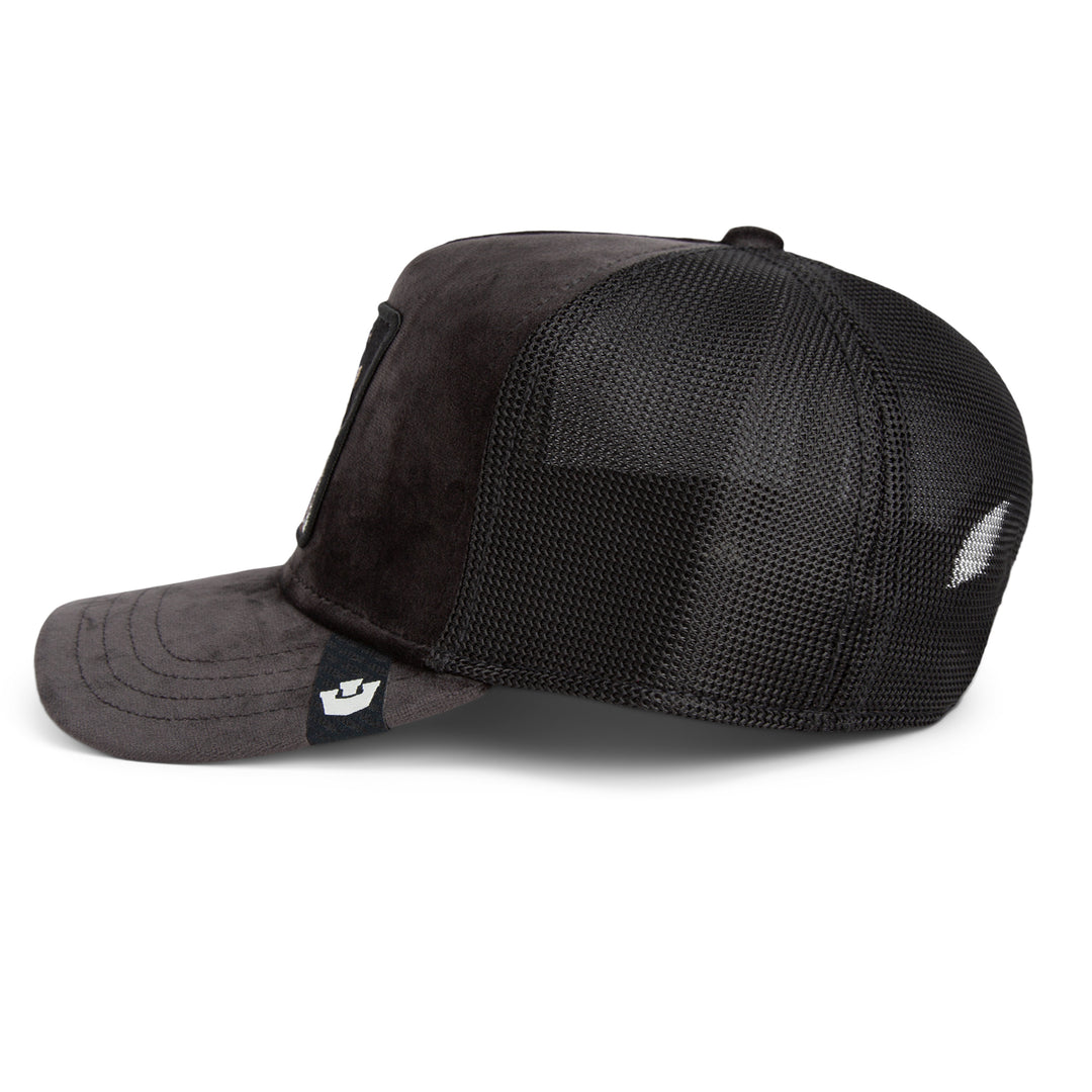 Goorin - Velour Panther Trucker Cap in Void