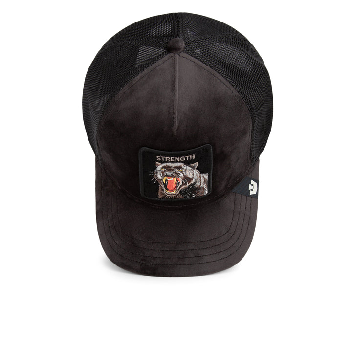 Goorin - Velour Panther Trucker Cap in Void