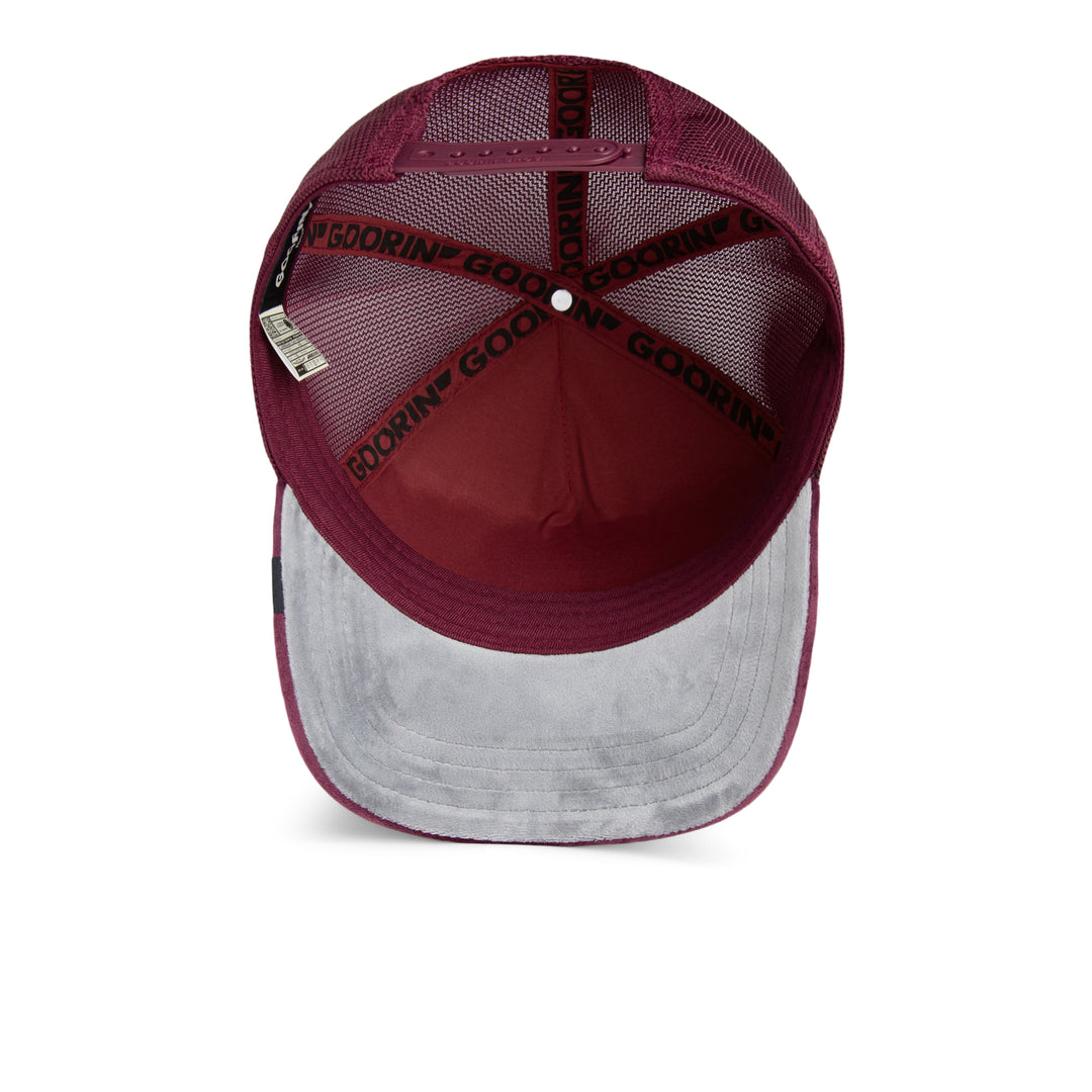 Goorin - Velour Tiger Trucker Cap in Desire