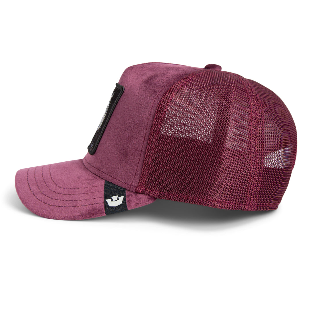 Goorin - Velour Tiger Trucker Cap in Desire