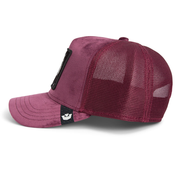 Goorin - Velour Tiger Trucker Cap in Desire