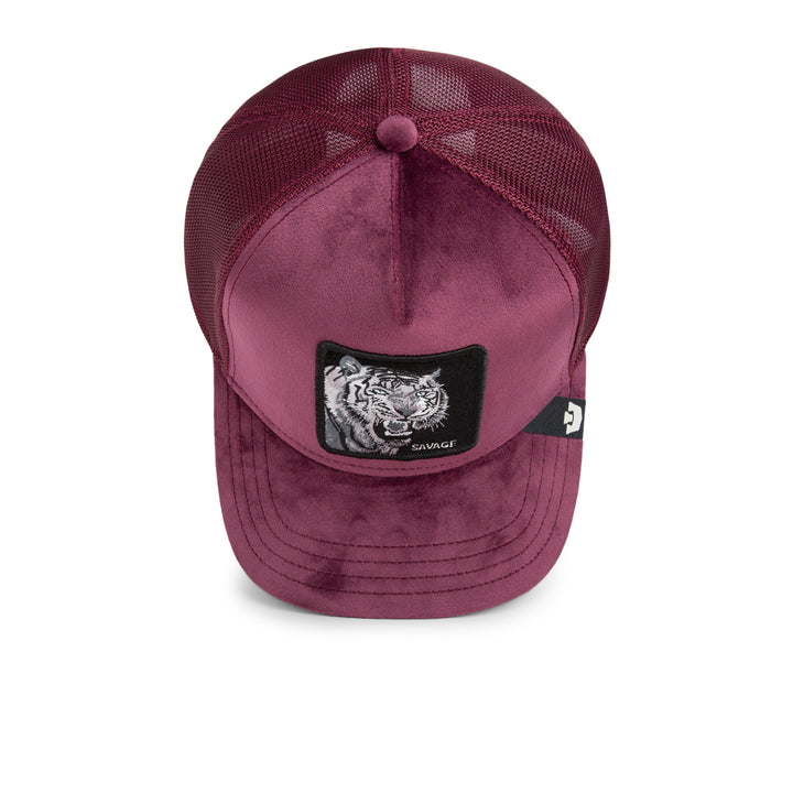 Goorin - Velour Tiger Trucker Cap in Desire