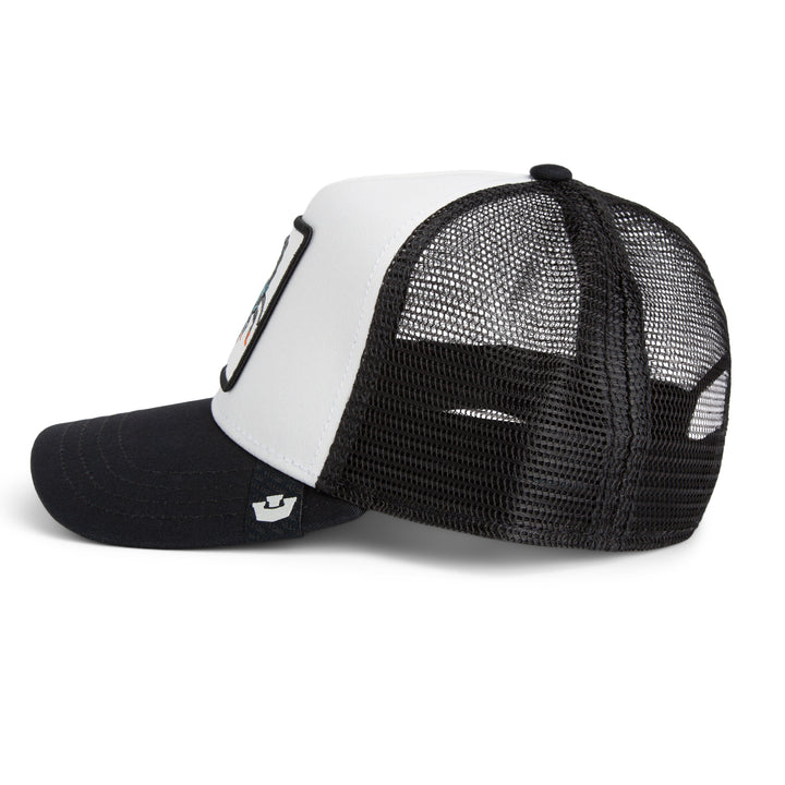 Goorin - The Deadly Scorpian Trucker Cap in Black White | Buster McGee