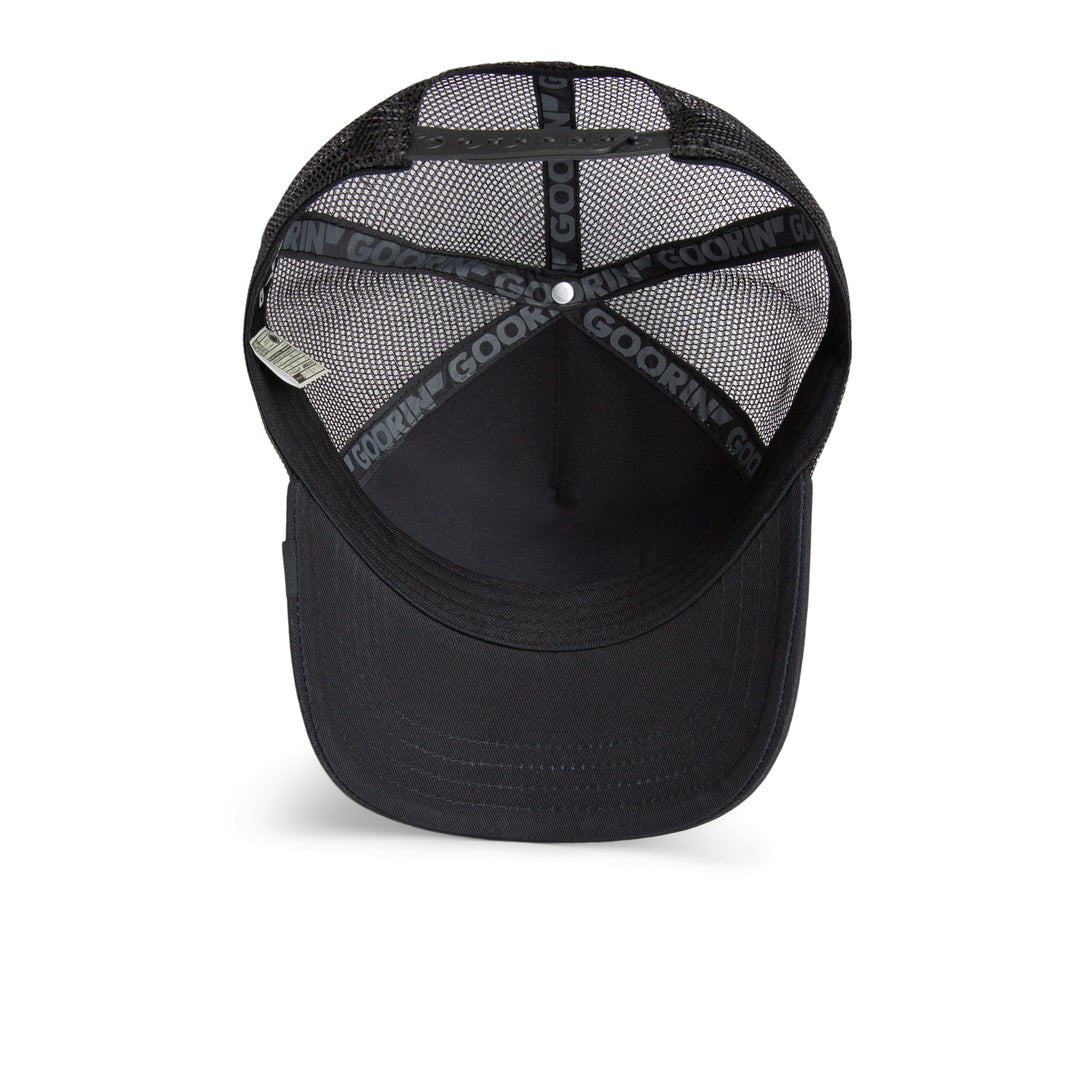 Goorin - The Deadly Scorpian Trucker Cap in Black White | Buster McGee