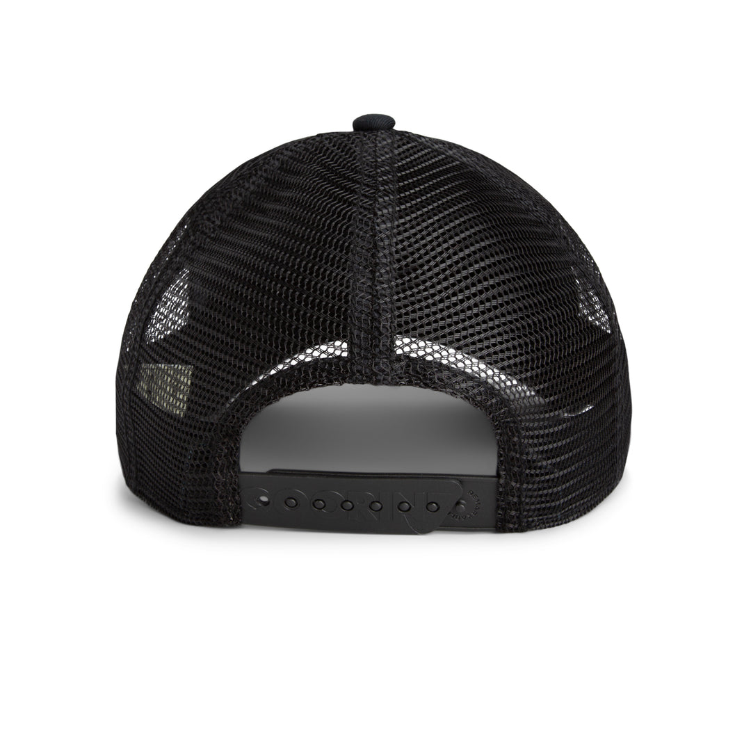 Goorin - The Deadly Scorpian Trucker Cap in Black White | Buster McGee