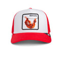 Goorin - The Reckless Ape Trucker Cap in Red/White | Buster McGee