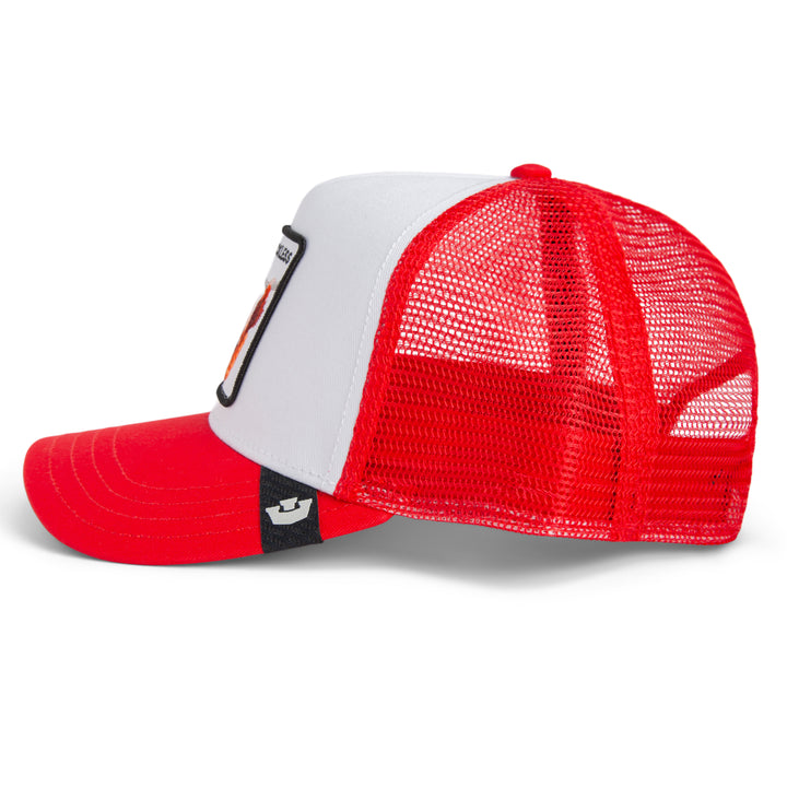 Goorin - The Reckless Ape Trucker Cap in Red/White | Buster McGee