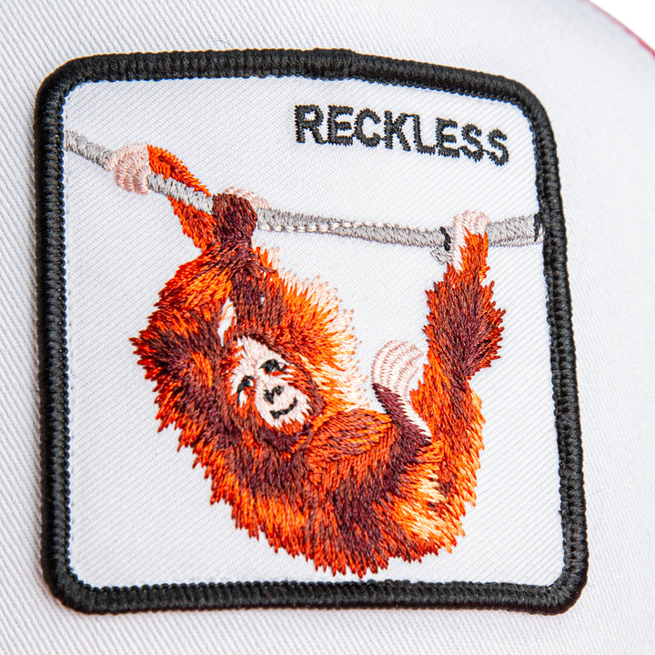 Goorin - The Reckless Ape Trucker Cap in Red/White | Buster McGee