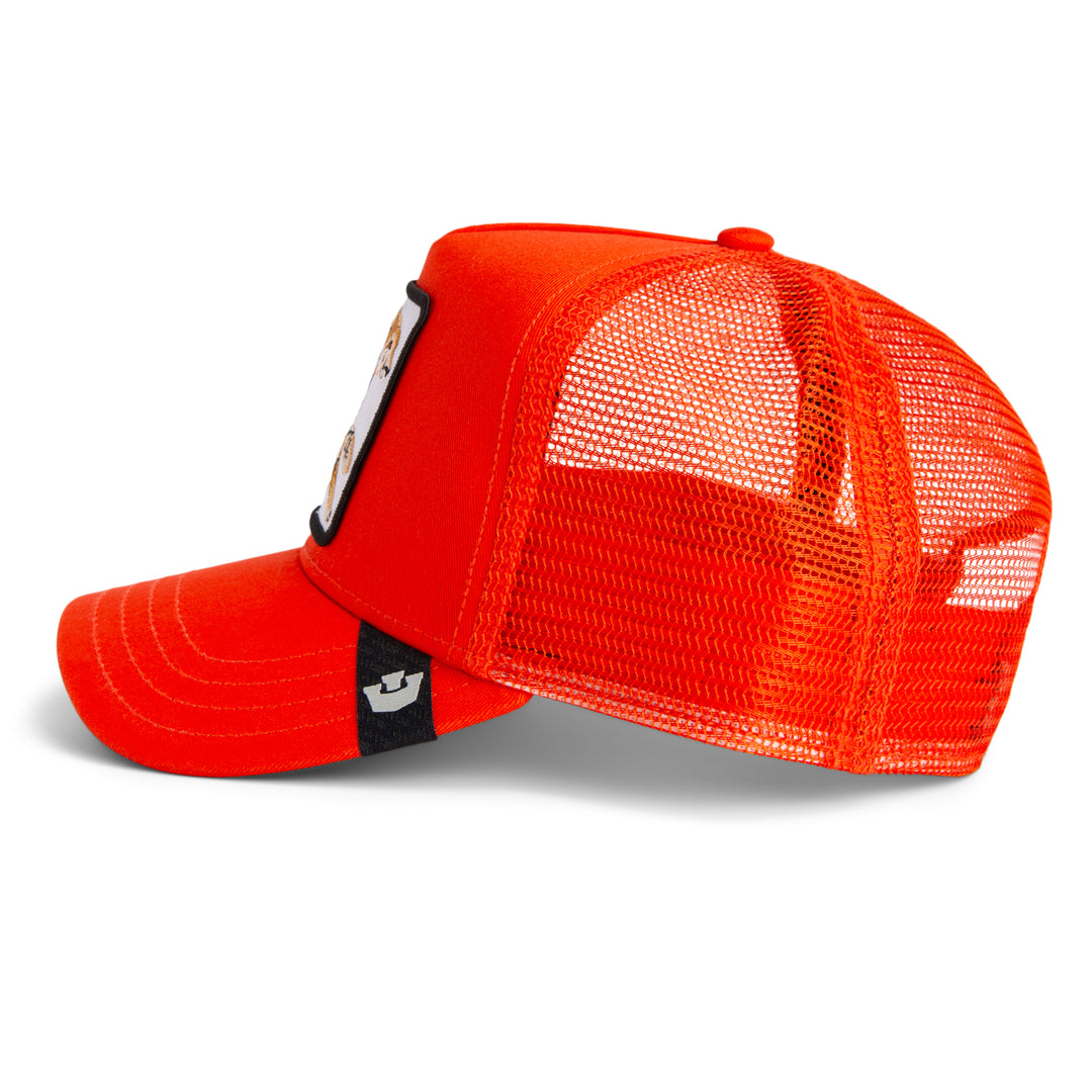 Goorin - The Non Stop Cheetah Trucker Cap in Blaze | Buster McGee