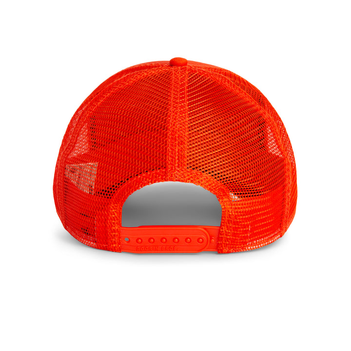 Goorin - The Non Stop Cheetah Trucker Cap in Blaze | Buster McGee