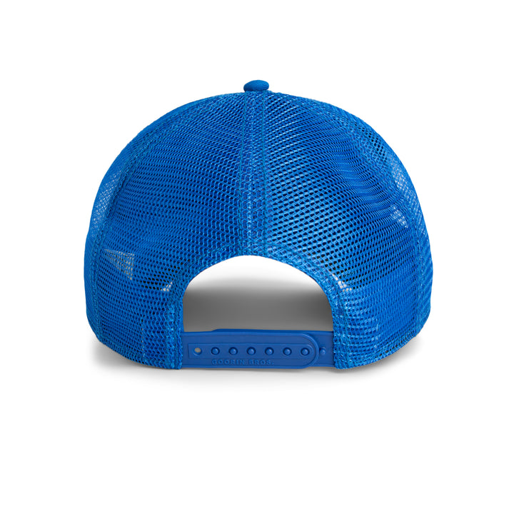 Goorin - The Hollywood Rooster Trucker Cap in Royal Blue | Buster McGee