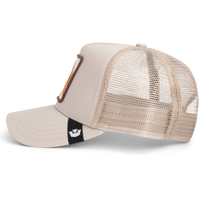 Goorin - The Outlaw Lizard Trucker Cap in Biscuit | Buster McGee
