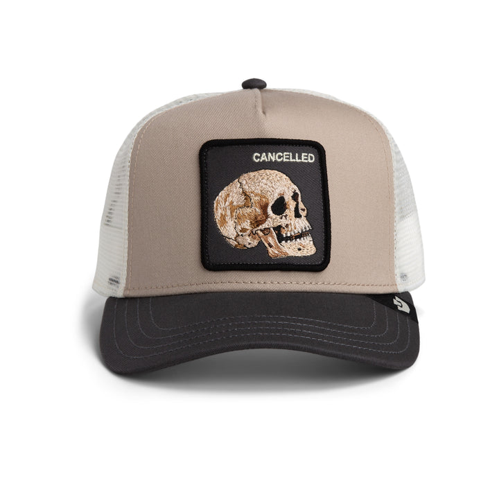 Goorin - The Cancelled Skull Trucker Cap in Multi | Buster McGee