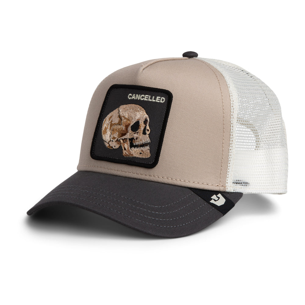Goorin - The Cancelled Skull Trucker Cap in Multi | Buster McGee