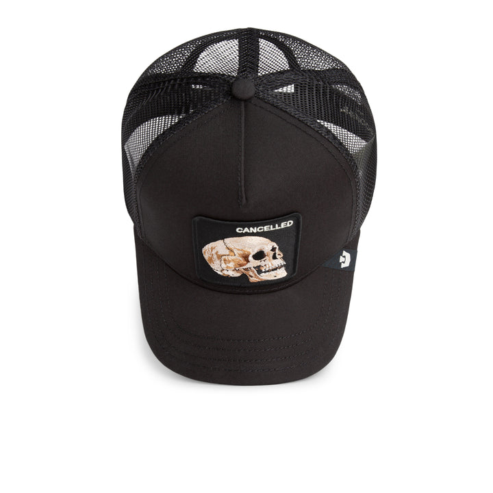 Goorin - The Cancelled Skull Trucker Cap in Void | Buster McGee