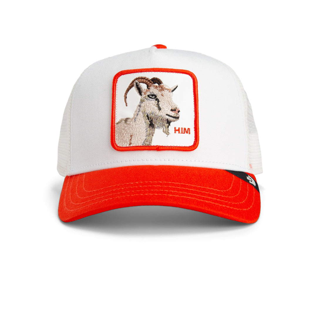 Goorin - The He's Him Trucker Cap in Dust/Blaze | Buster McGee