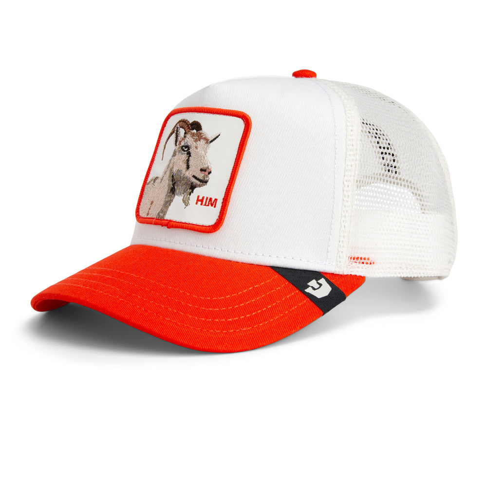 Goorin - The He's Him Trucker Cap in Dust/Blaze | Buster McGee