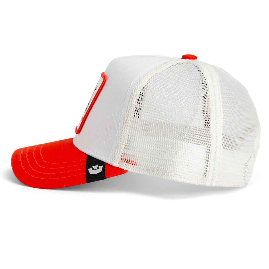 Goorin - The He's Him Trucker Cap in Dust/Blaze | Buster McGee