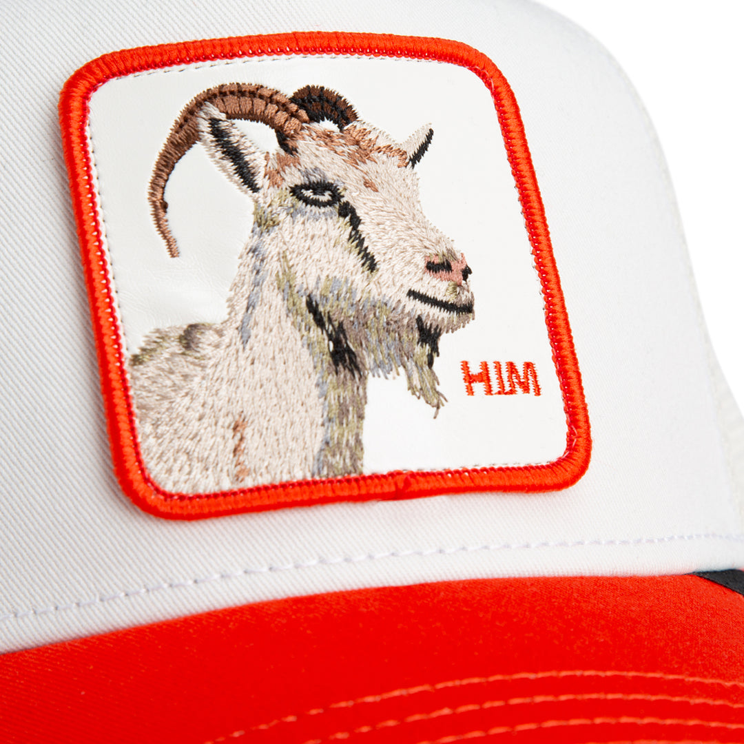 Goorin - The He's Him Trucker Cap in Dust/Blaze | Buster McGee