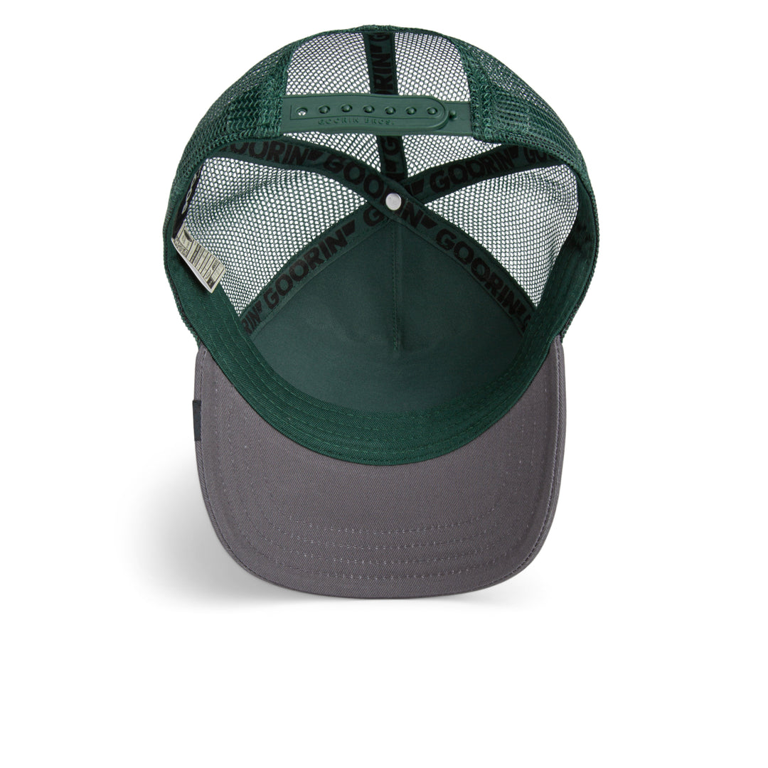 Goorin - The Two-Tone Buffalo Trucker Cap in Guard/Oil | Buster McGee
