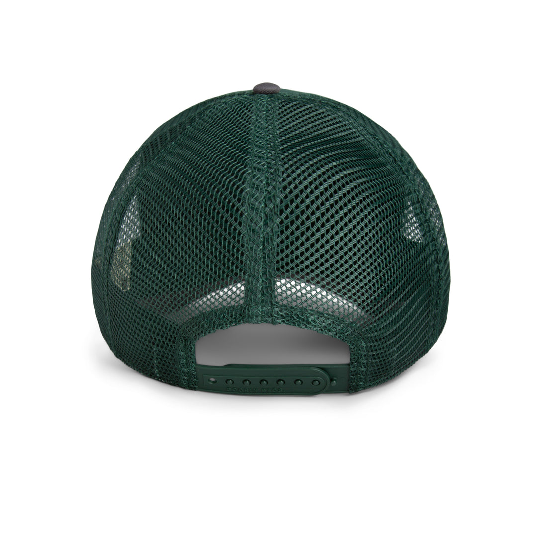 Goorin - The Two-Tone Buffalo Trucker Cap in Guard/Oil | Buster McGee