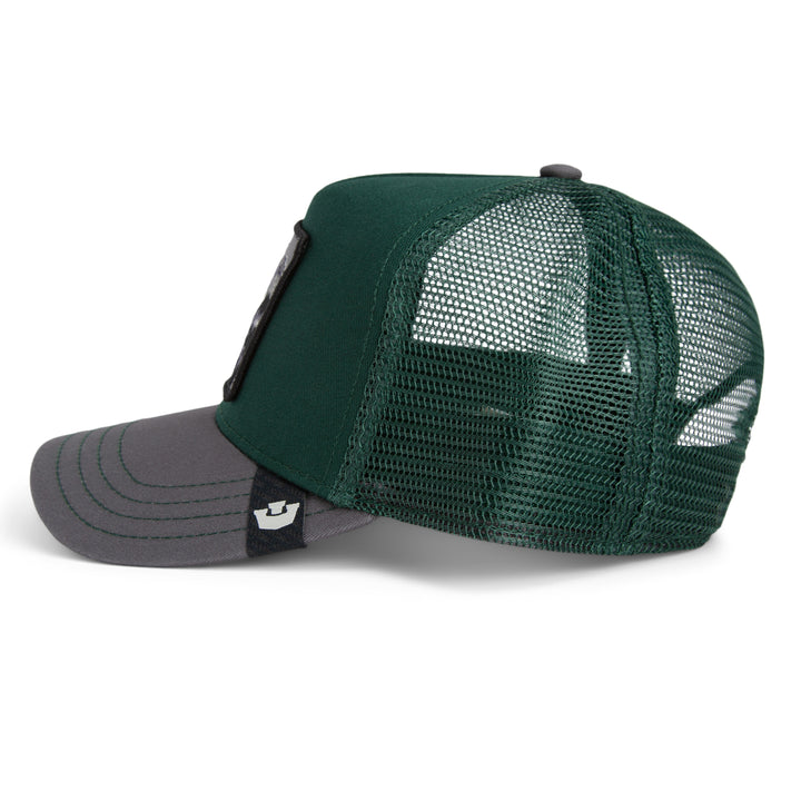 Goorin - The Two-Tone Buffalo Trucker Cap in Guard/Oil | Buster McGee