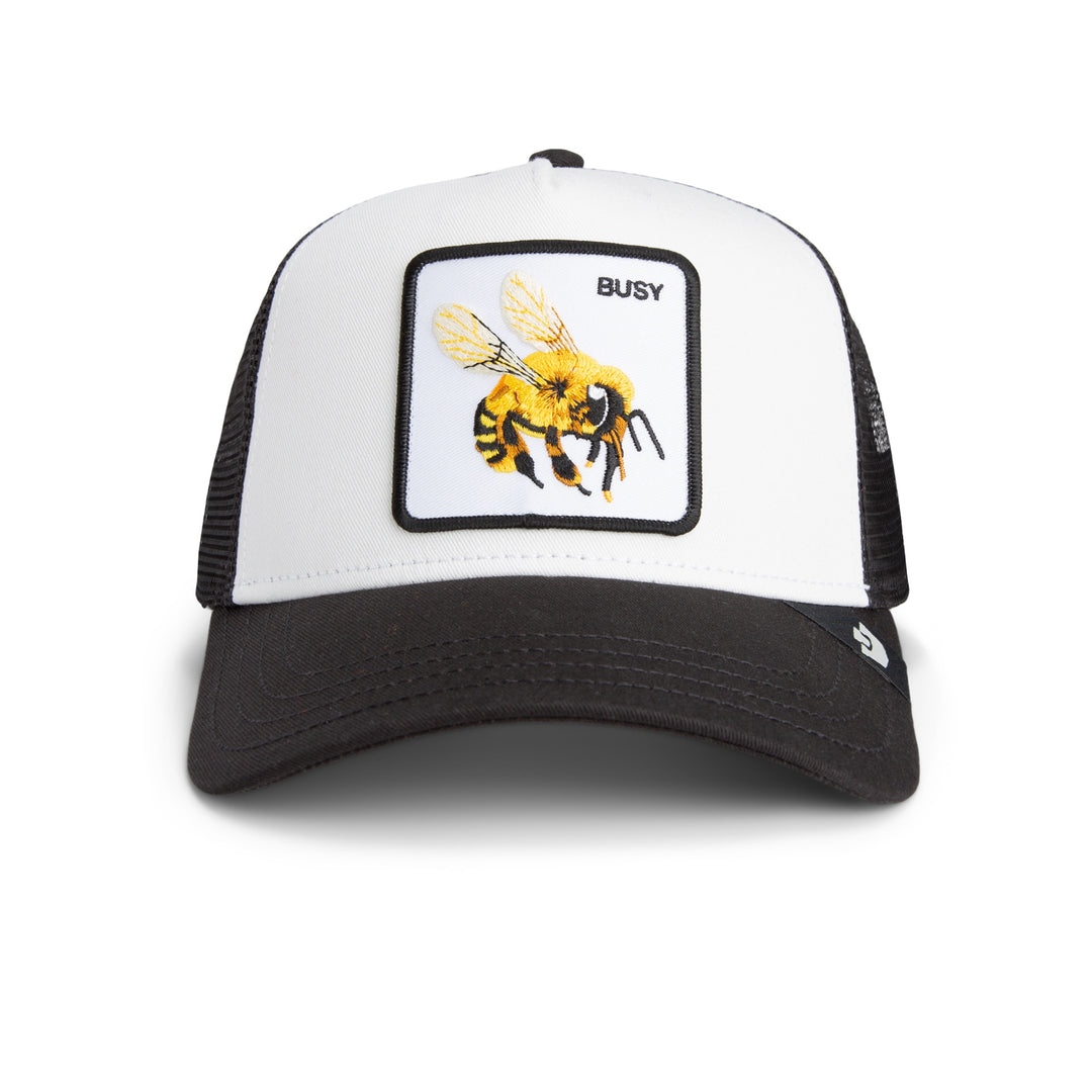 Goorin - The Busy Bee Trucker Cap in Dust/Void | Buster McGee